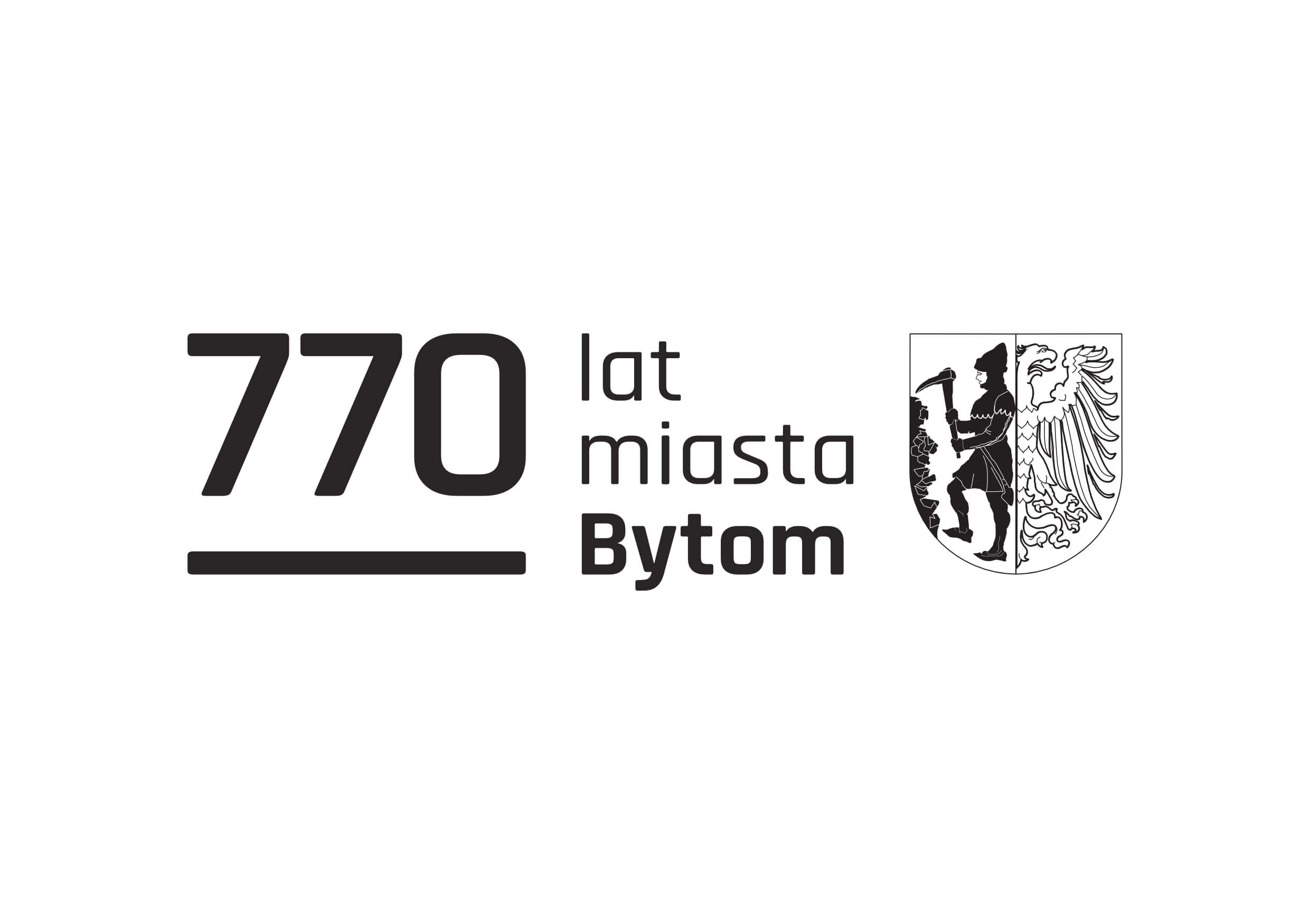logo miasta Bytom 770 lat miasta Bytom