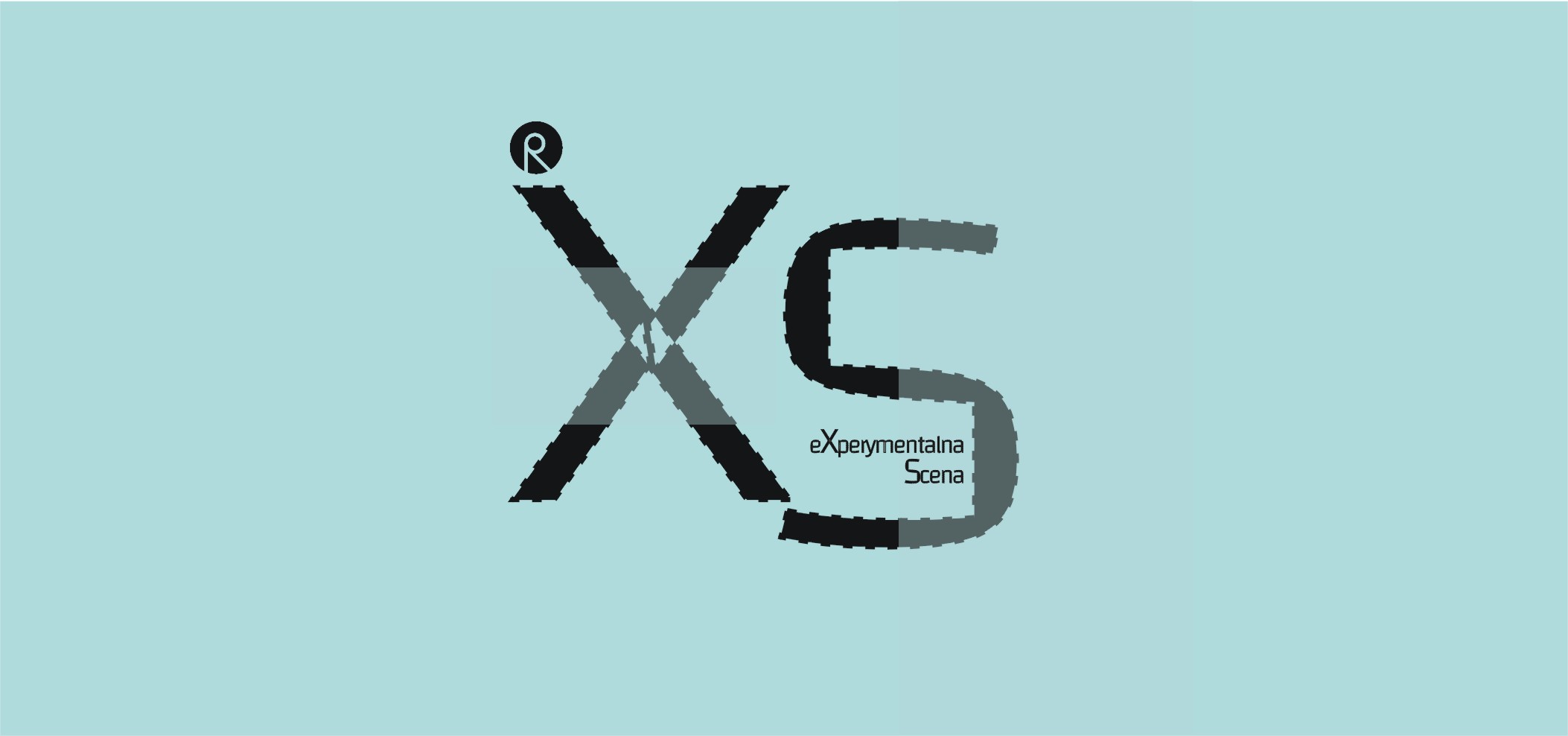 Logotyp XS experymentalna scena.