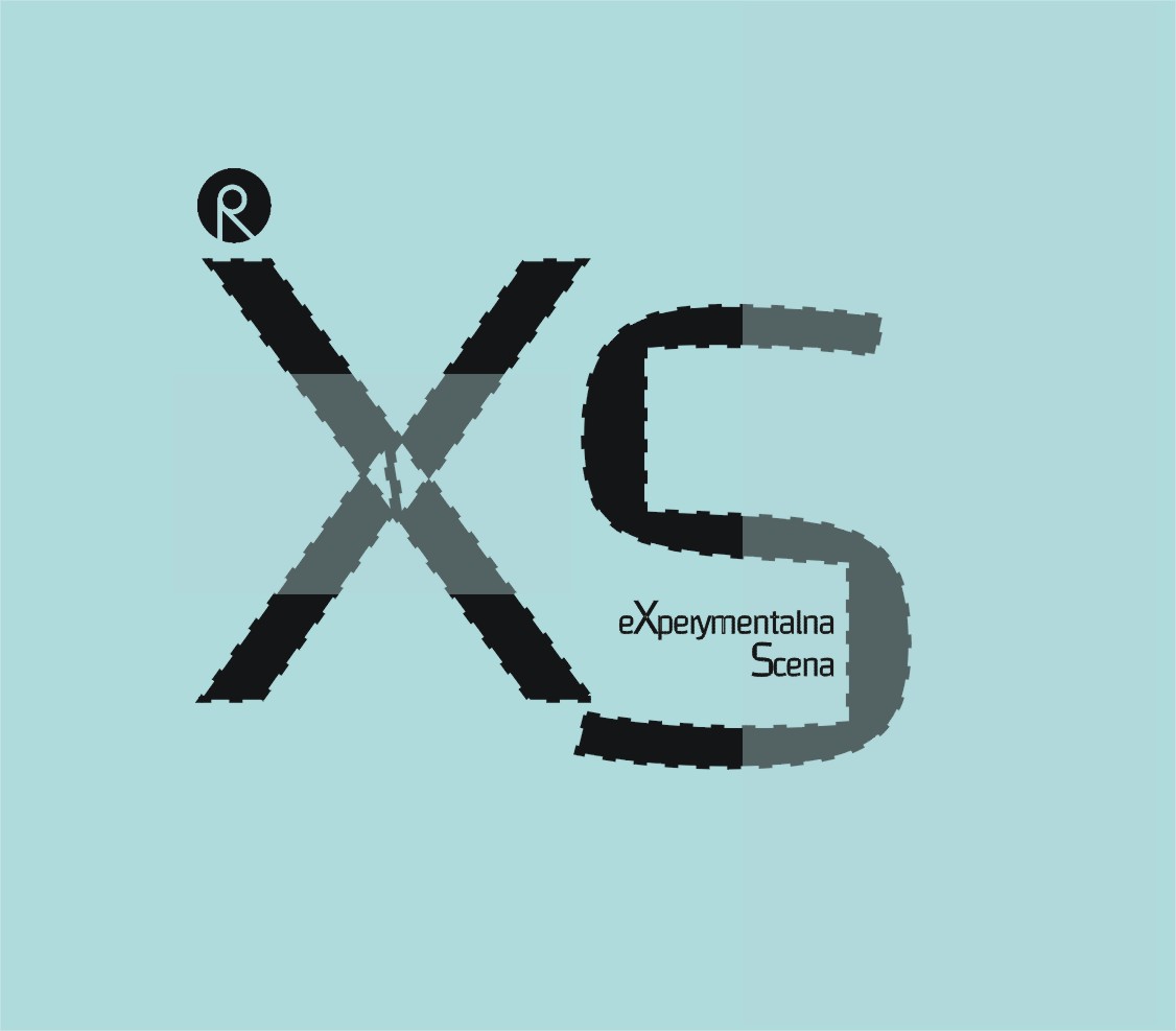 Logotyp XS experymentalna scena.